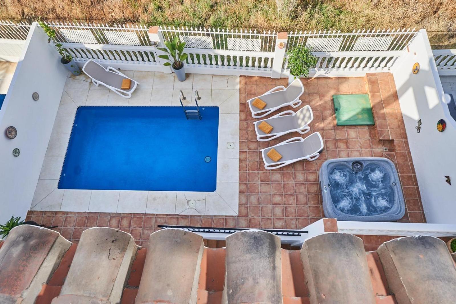 Villa Pura - Private Jacuzzi & Heated Pool Нерха Экстерьер фото