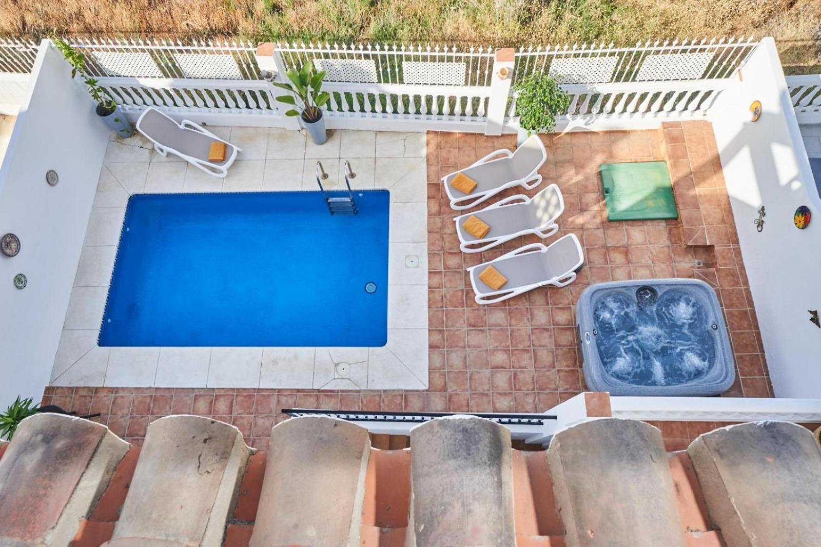 Villa Pura - Private Jacuzzi & Heated Pool Нерха Экстерьер фото