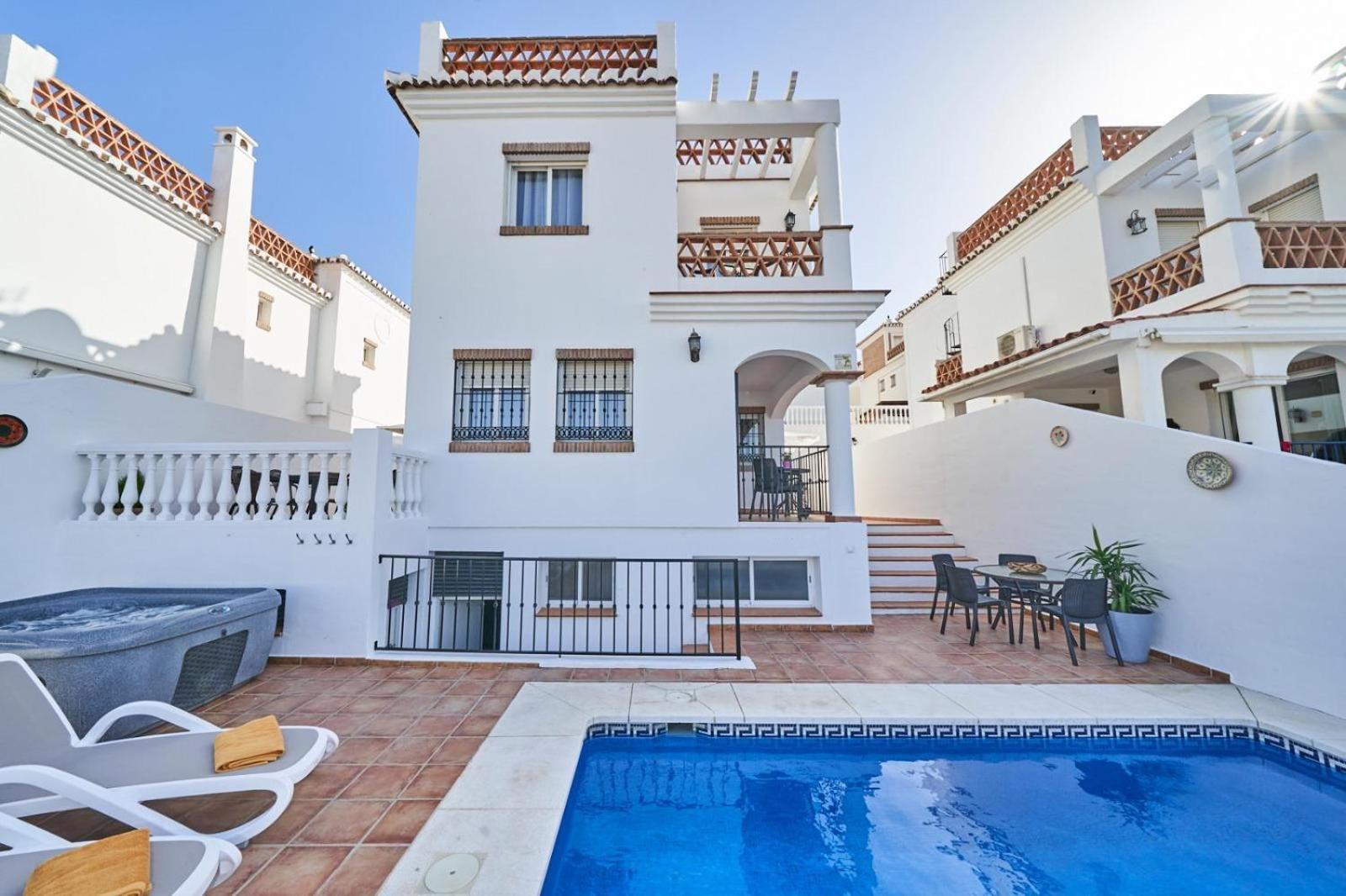 Villa Pura - Private Jacuzzi & Heated Pool Нерха Экстерьер фото